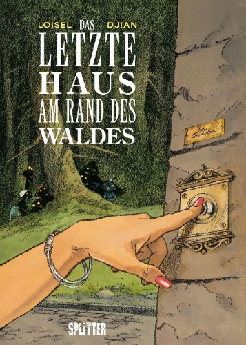Buchcover und Innenansicht für das Buch: La dernière Maison juste avant la fôret