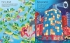 Buchcover und Innenansicht für das Buch: Der große Labyrinthe-Spaß: Superkids im Einsatz