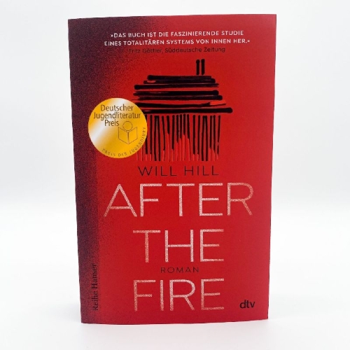 Buchcover und Innenansicht für das Buch: After the Fire
