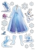 Buchcover und Innenansicht für das Buch: Disney Die Eiskönigin 2: Mein großer Styling-Spaß: Stickern, Malen, Stylen