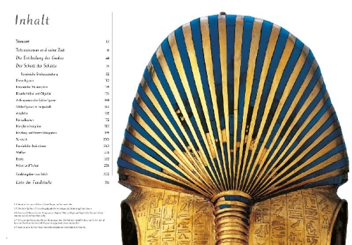 Buchcover und Innenansicht für das Buch: Tutanchamun