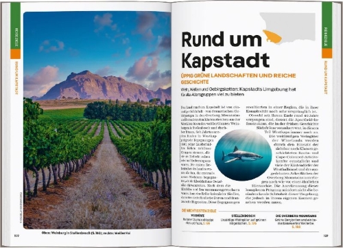 Buchcover und Innenansicht für das Buch: LONELY PLANET Reiseführer Kapstadt & Garden Route
