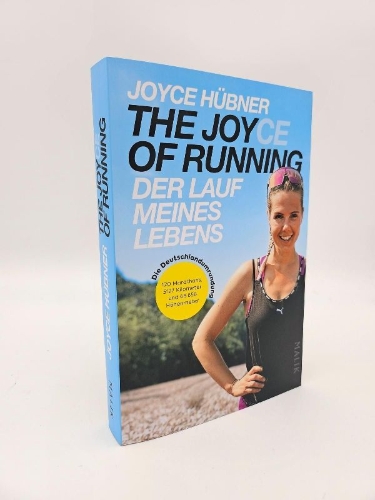 Buchcover und Innenansicht für das Buch: The Joy(ce) of Running - Der Lauf meines Lebens