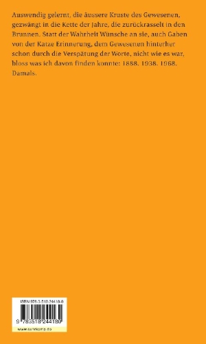 Buchcover und Innenansicht für das Buch: Heute Neunzig Jahr