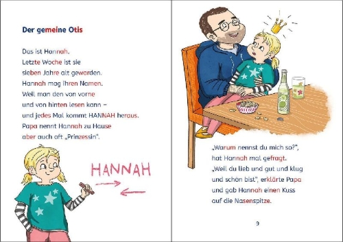 Buchcover und Innenansicht für das Buch: Leselöwen - stark und sicher in der Schule - Ich lasse mich nicht ärgern!