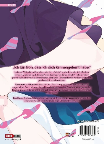 Buchcover und Innenansicht für das Buch: Liebe auf der Zungenspitze 03