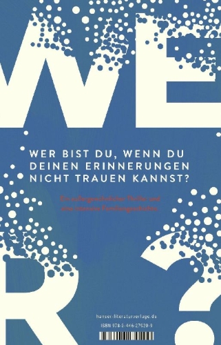 Buchcover und Innenansicht für das Buch: Mute - Wer bist du ohne Erinnerung?