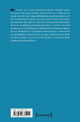 Buchcover und Innenansicht für das Buch: Von der Umwelt zur Welt