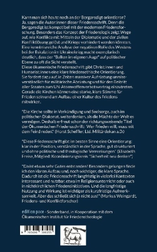 Buchcover und Innenansicht für das Buch: Wer Frieden will, muss mit dem Feind reden