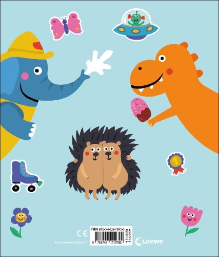 Buchcover und Innenansicht für das Buch: Meine Freunde