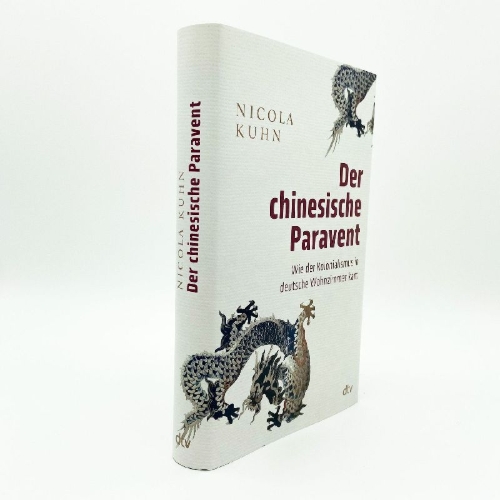 Buchcover und Innenansicht für das Buch: Der chinesische Paravent