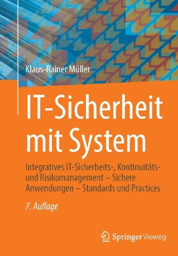 Buchcover und Innenansicht für das Buch: IT-Sicherheit mit System