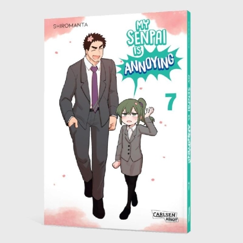 Buchcover und Innenansicht für das Buch: Senpai ga uzai kouhai no hanashi