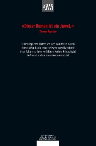 Buchcover und Innenansicht für das Buch: Mao II