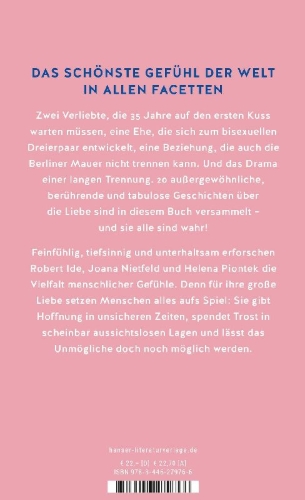 Buchcover und Innenansicht für das Buch: Erzähl mir von der Liebe