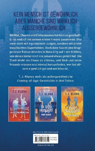 Buchcover und Innenansicht für das Buch: The Extraordinaries - Flash Fire Book 2