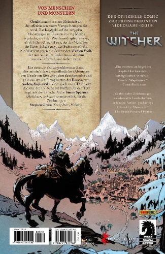 Buchcover und Innenansicht für das Buch: The Witcher: The Bear and the Butterfly
