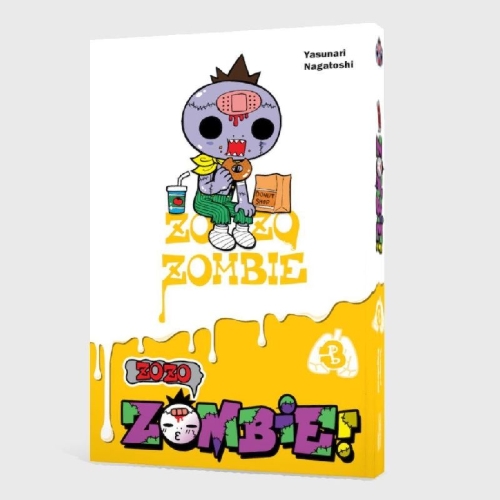 Buchcover und Innenansicht für das Buch: ZOZOZO ZOMBIE-KUN