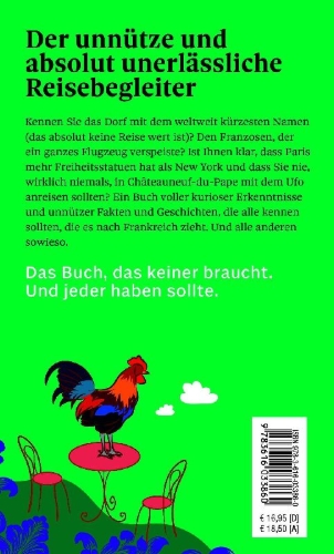Buchcover und Innenansicht für das Buch: DUMONTs Unnützes Reisewissen Frankreich
