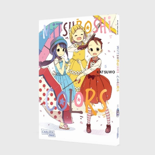 Buchcover und Innenansicht für das Buch: Mitsuboshi Colors