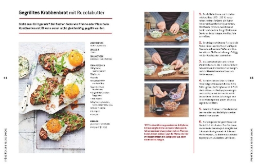 Buchcover und Innenansicht für das Buch: Weber's Camping Grillen