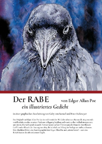 Buchcover und Innenansicht für das Buch: Der Rabe / The Raven