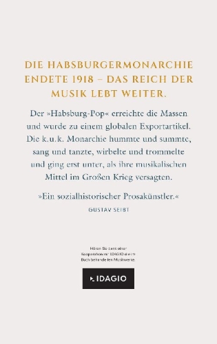 Buchcover und Innenansicht für das Buch: Der Klang der Monarchie
