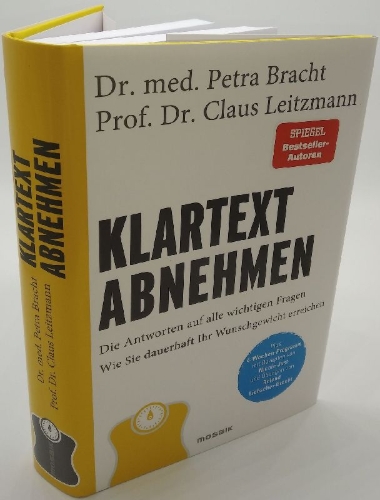 Buchcover und Innenansicht für das Buch: Klartext Abnehmen