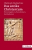 Buchcover und Innenansicht für das Buch: Das antike Christentum