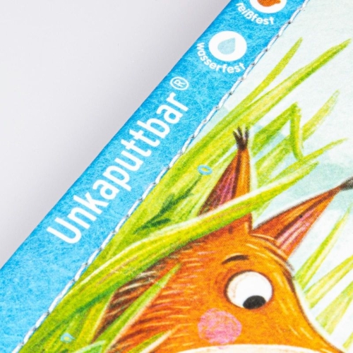 Buchcover und Innenansicht für das Buch: Baby Pixi (unkaputtbar) 143: Mein Baby-Pixi-Buggybuch: Findest du die Tierkinder?
