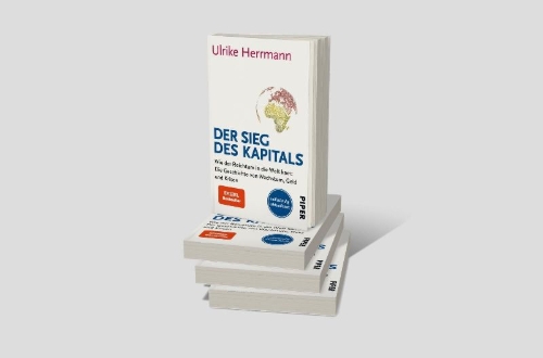 Buchcover und Innenansicht für das Buch: Der Sieg des Kapitals