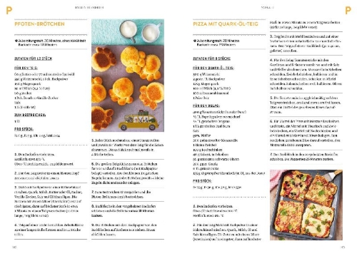 Buchcover und Innenansicht für das Buch: Backen für Kinder von A-Z