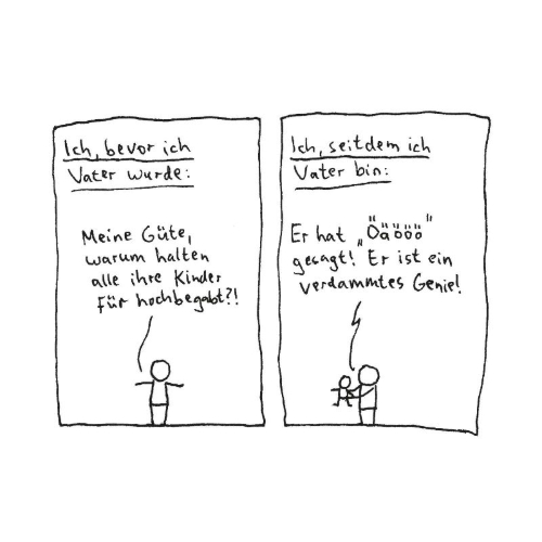 Buchcover und Innenansicht für das Buch: Babysachen von @kriegundfreitag