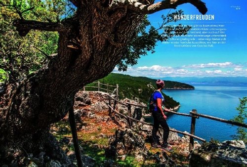 Buchcover und Innenansicht für das Buch: DuMont Bildatlas Kroatische Adria