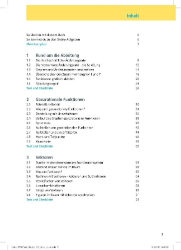 Buchcover und Innenansicht für das Buch: KomplettTrainer Gymnasium Mathematik 10. Klasse