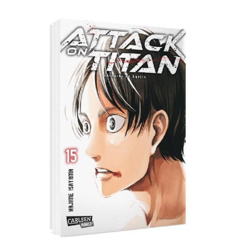 Buchcover und Innenansicht für das Buch: Shingeki no Kyojin