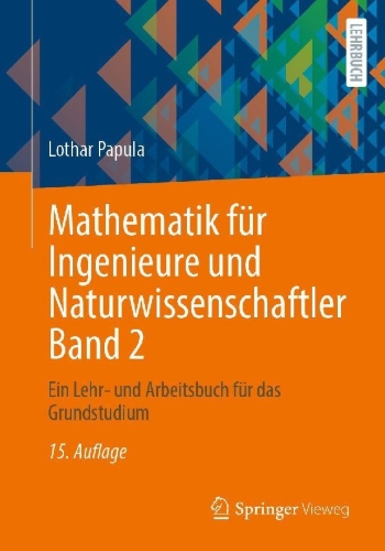 Buchcover und Innenansicht für das Buch: Mathematik für Ingenieure und Naturwissenschaftler Band 2