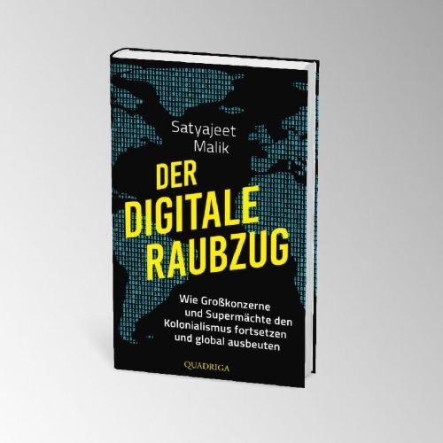 Buchcover und Innenansicht für das Buch: Der digitale Raubzug