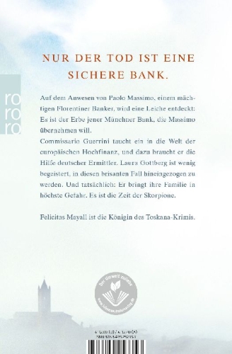 Buchcover und Innenansicht für das Buch: Zeit der Skorpione