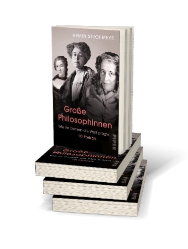 Buchcover und Innenansicht für das Buch: Große Philosophinnen