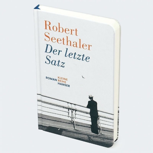 Buchcover und Innenansicht für das Buch: Der letzte Satz