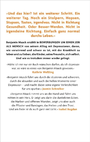 Buchcover und Innenansicht für das Buch: Bewerbungen um einen Job als Mensch