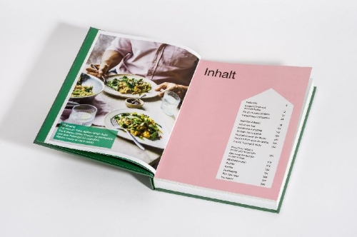 Buchcover und Innenansicht für das Buch: Ganzheitlich gesund mit High Protein