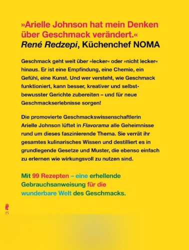 Buchcover und Innenansicht für das Buch: Flavorama