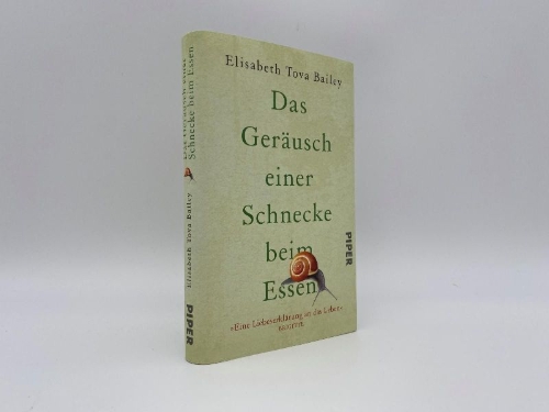 Buchcover und Innenansicht für das Buch: The Sound of a Wild Snail Eating