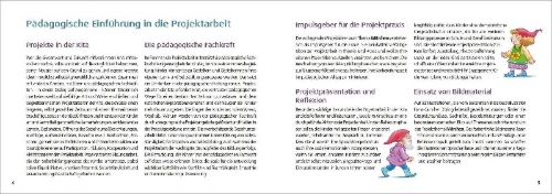Buchcover und Innenansicht für das Buch: Projekte in der Kita: Märchen