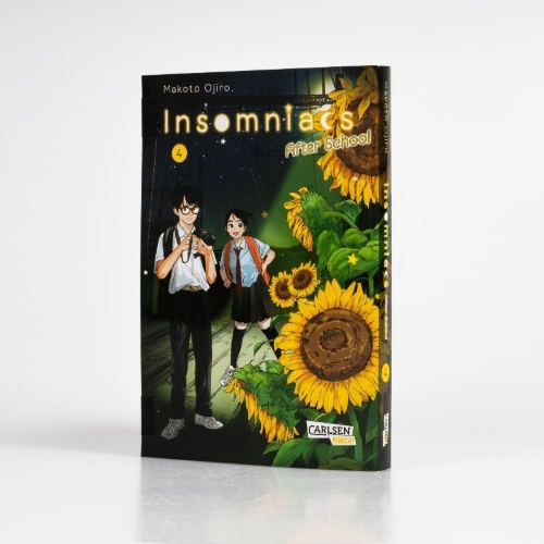 Buchcover und Innenansicht für das Buch: Kimi wa Houkago Insomnia
