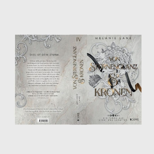 Buchcover und Innenansicht für das Buch: Von Sternenglanz & Kronen (Die Geschichte der Anderswelt 4)