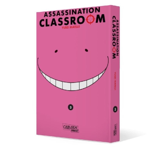 Buchcover und Innenansicht für das Buch: Ansatsu Kyoushitsu