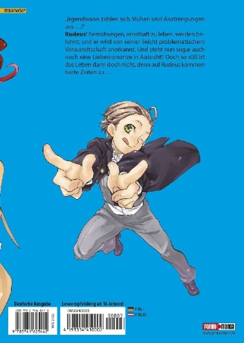 Buchcover und Innenansicht für das Buch: Mushoku Tensei - In dieser Welt mach ich alles anders 03